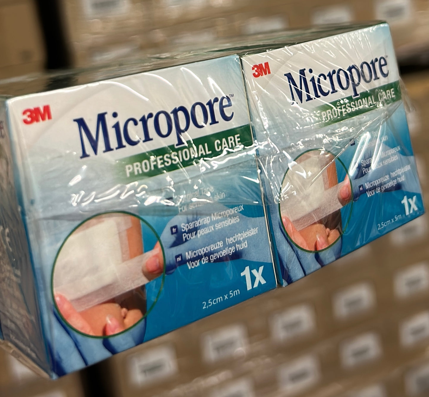 Micropore Surgical Tape 2.5cm x 5m (2000 units)